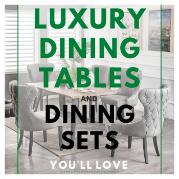 Luxury dining tables and dining sets you’ll love