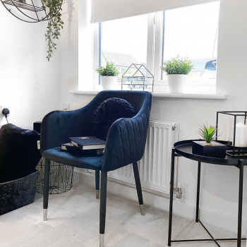 Enhance your decor with black accent chairs