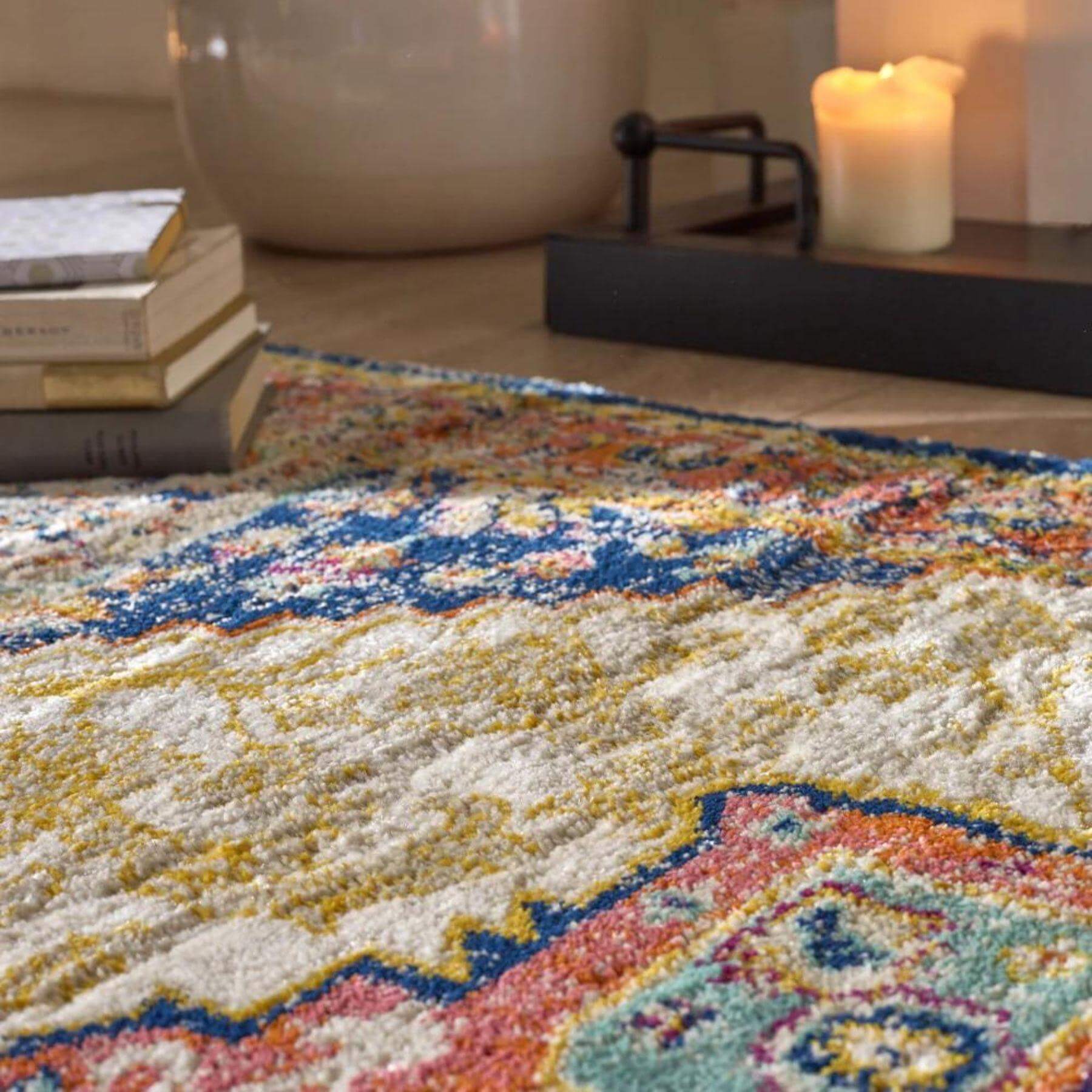 Granada Multicolour Vintage Rug | Amber - PN Home