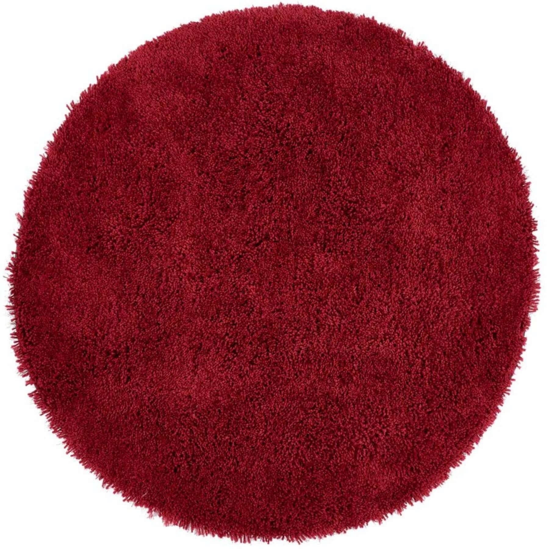 Chicago Red Shaggy Rug - PN Home