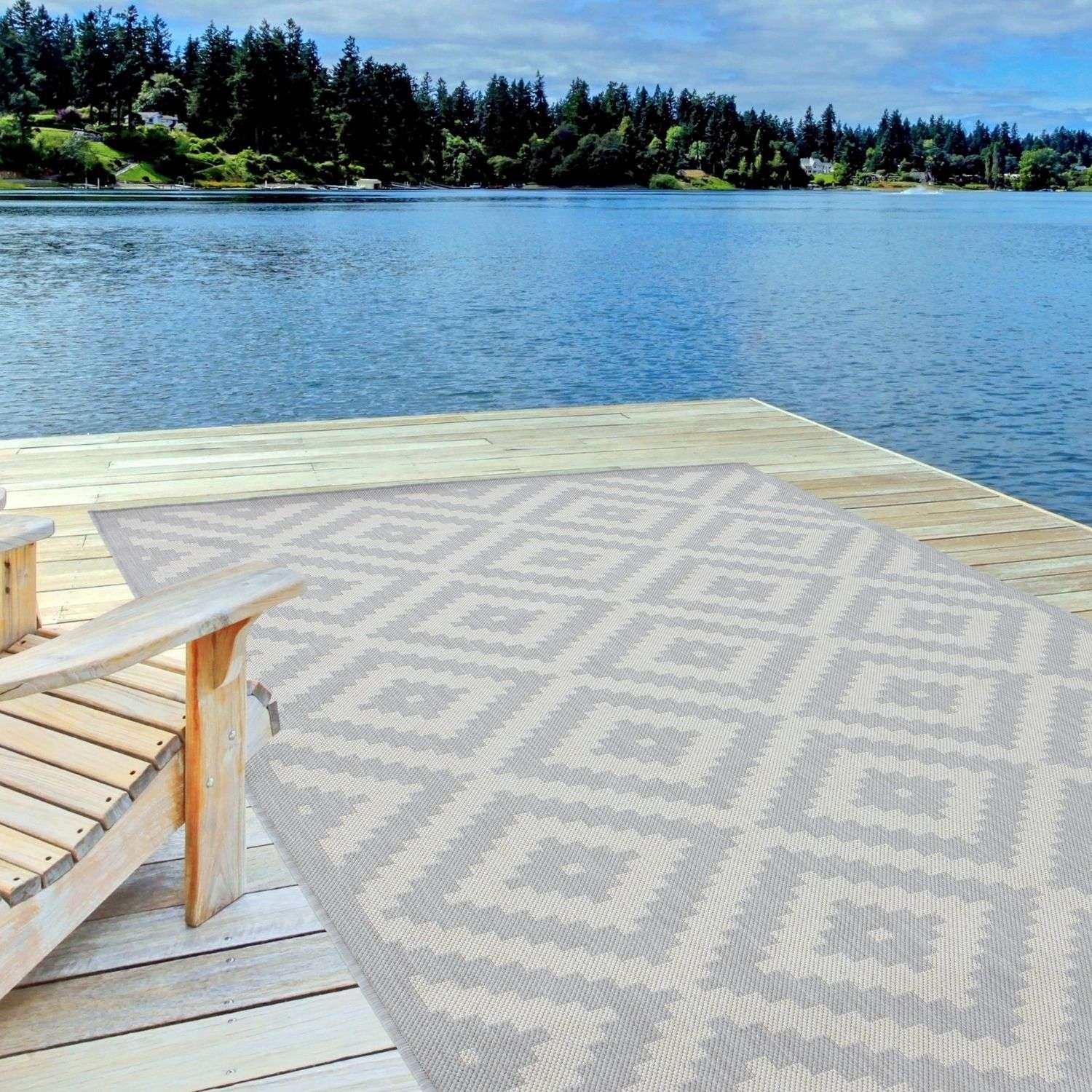 Ecology Outdoor Rug Grey | 100g - PN Home