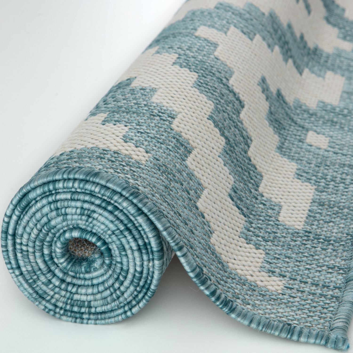 Ecology Outdoor Rug Aqua | 100AQ - PN Home
