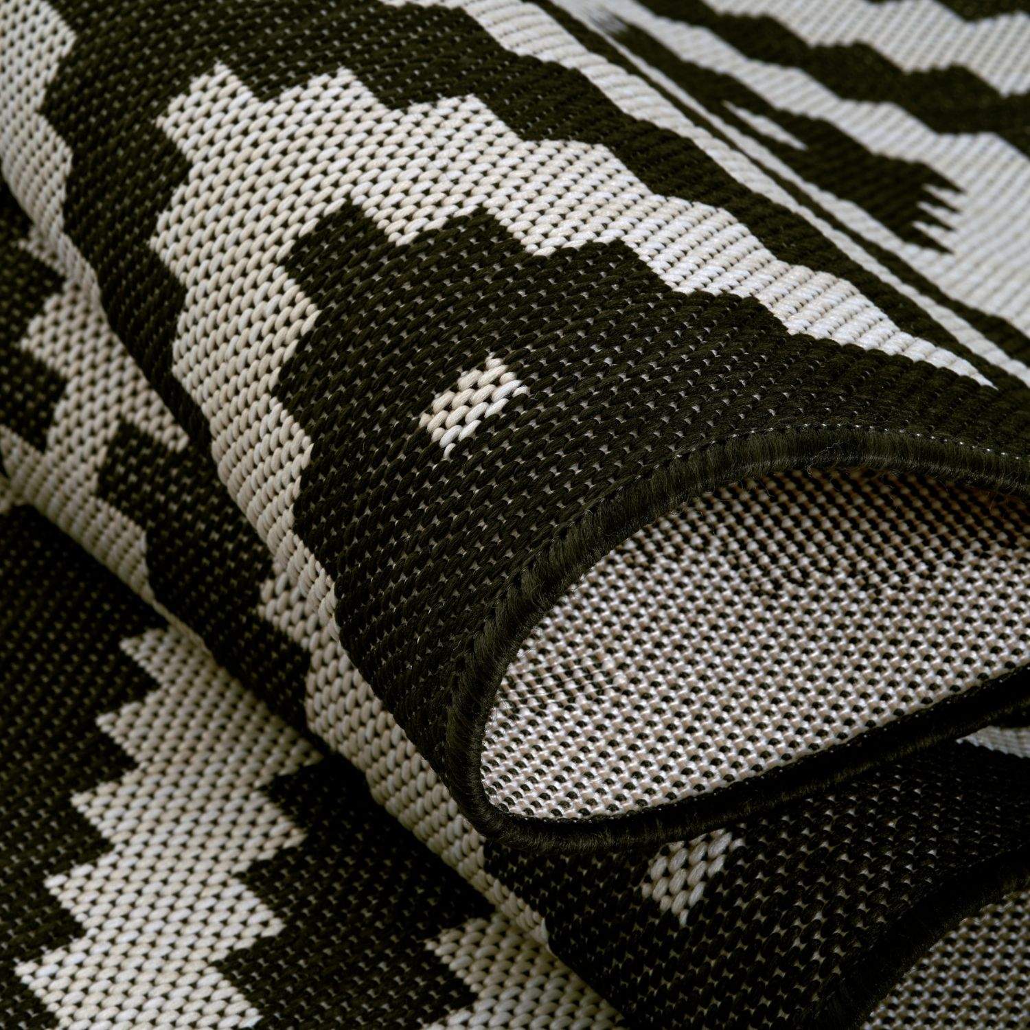 Ecology Outdoor Rug Black | 100bl - PN Home