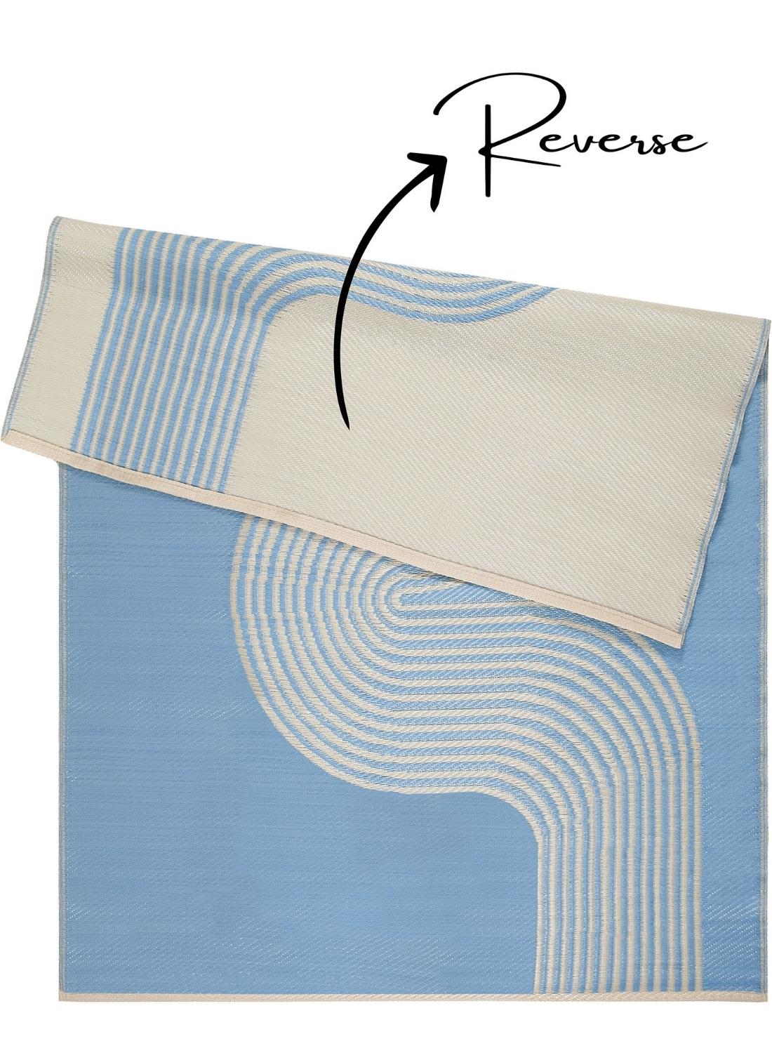 Urban Outdoor Rug Blue & Beige | 1010 - PN Home