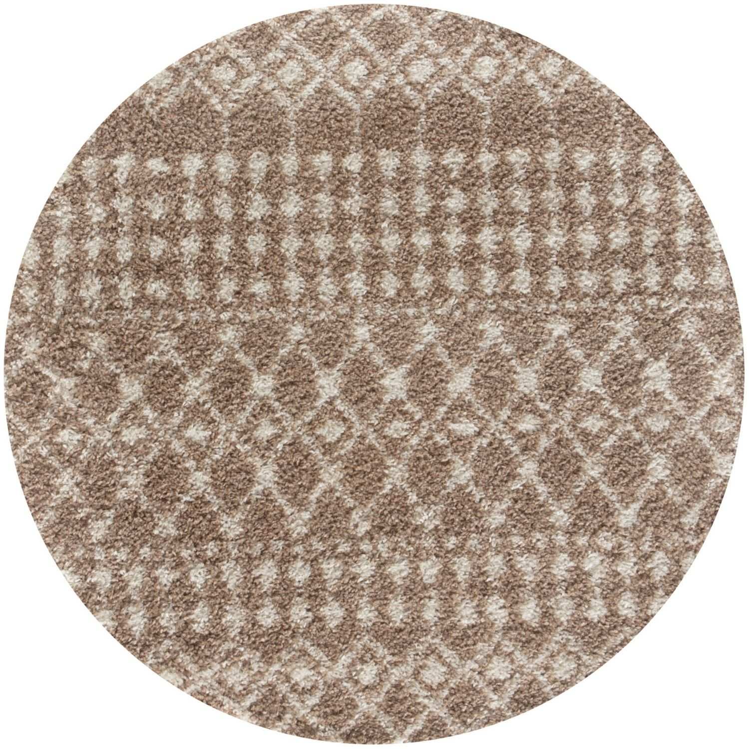 Moroccan Beige Shaggy Rug | 1020 - PN Home