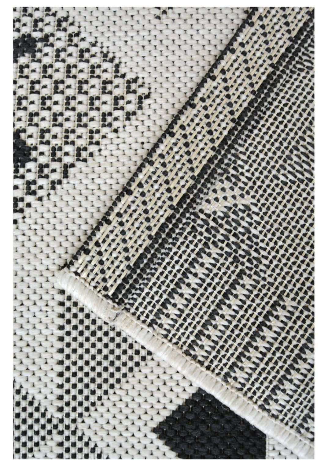County Geo Chequer Indoor/Outdoor Rug | 11182A - PN Home