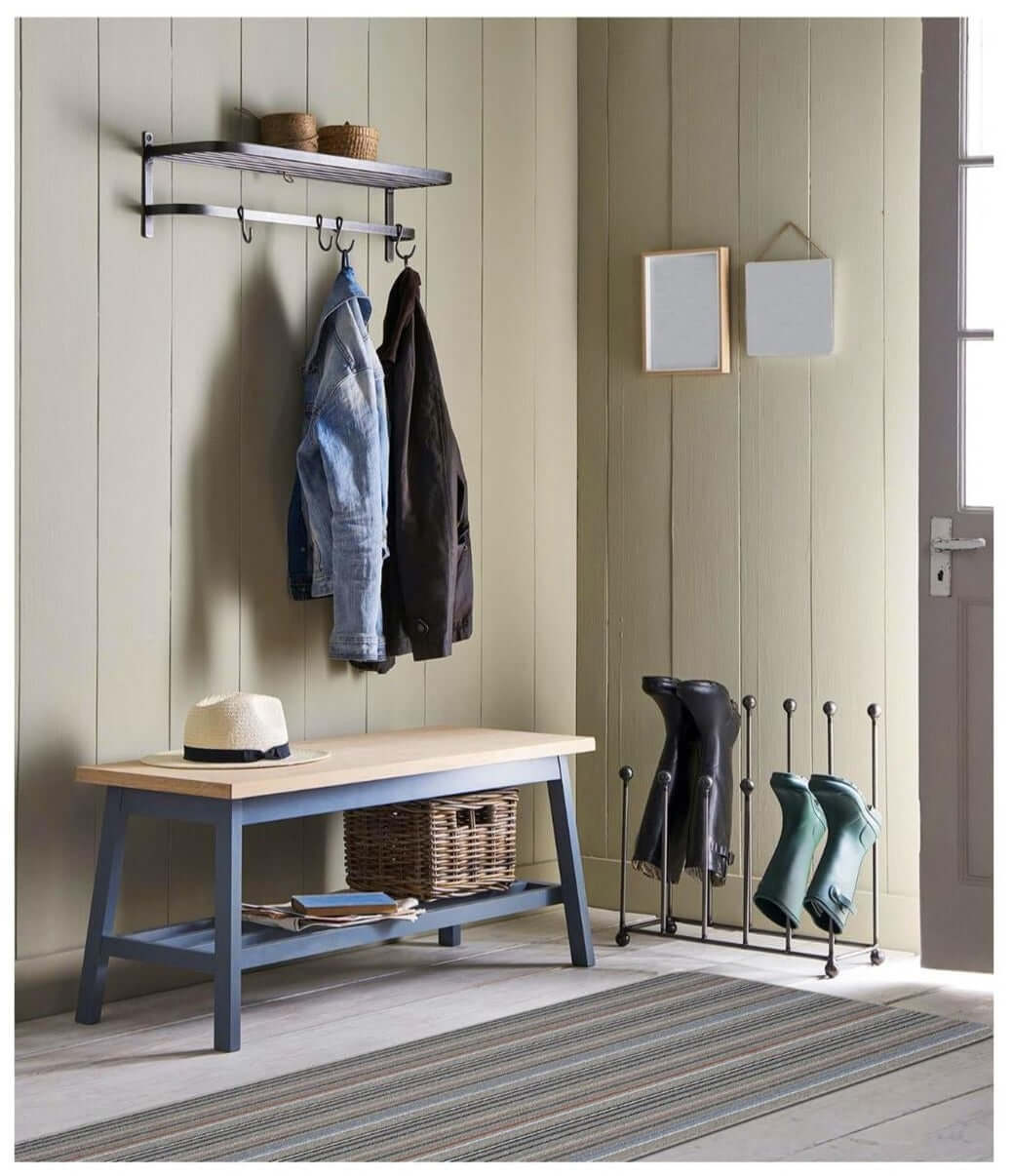 Stockholm Grey/Clay Washable Mat - PN Home