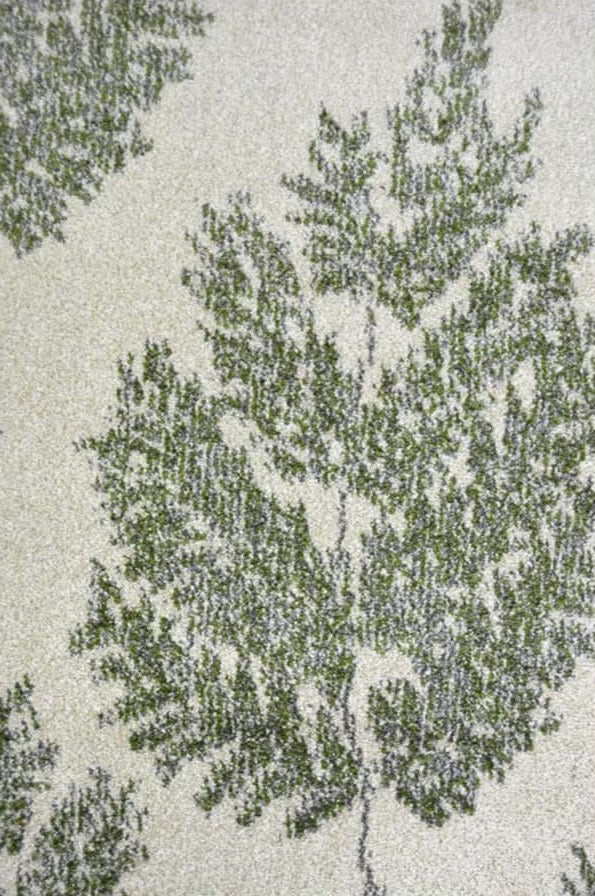 Villa Green Floral Rug - PN Home