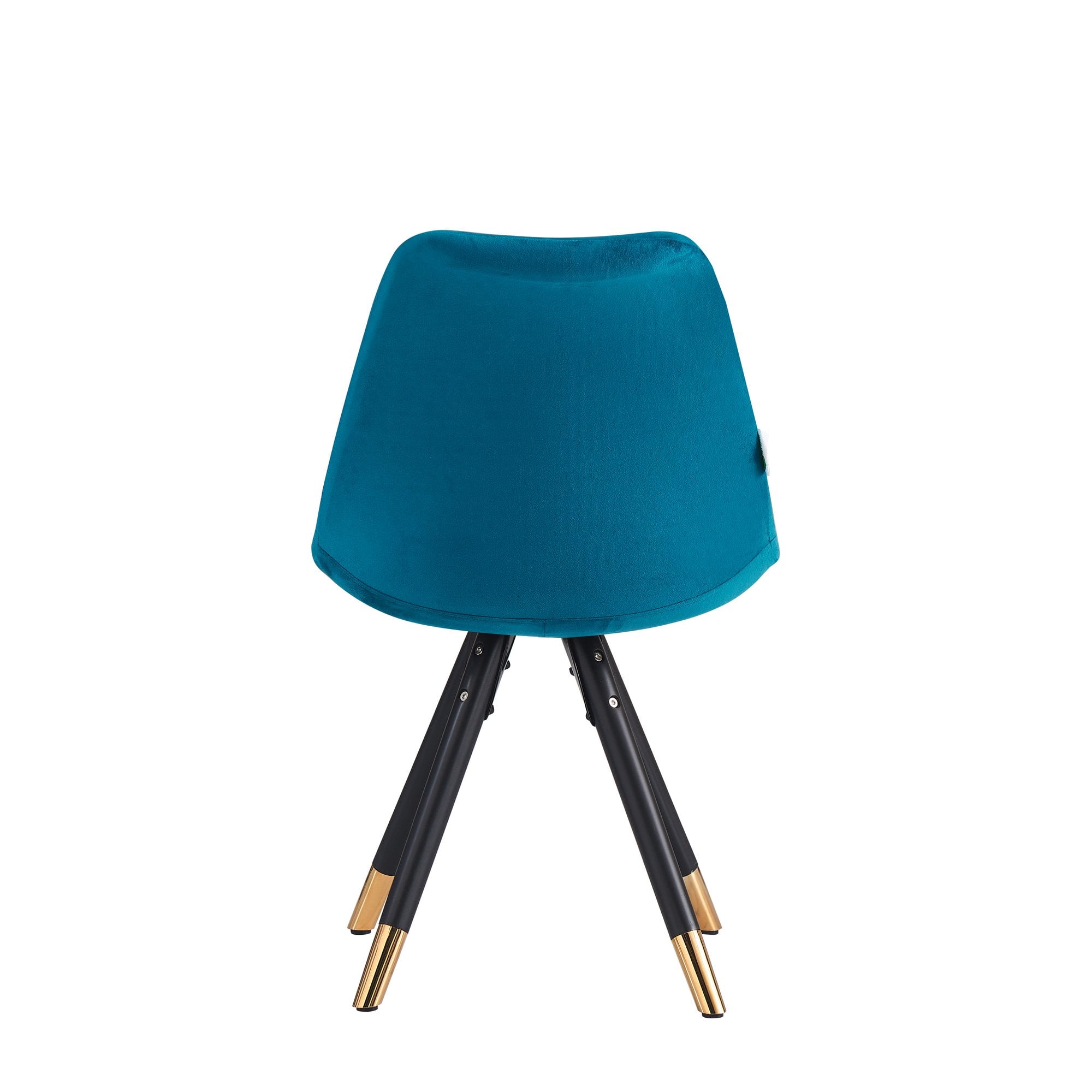 Sofia Velvet Dining Chair with Metal Legs - Retro Scandinavian Style - PN Home