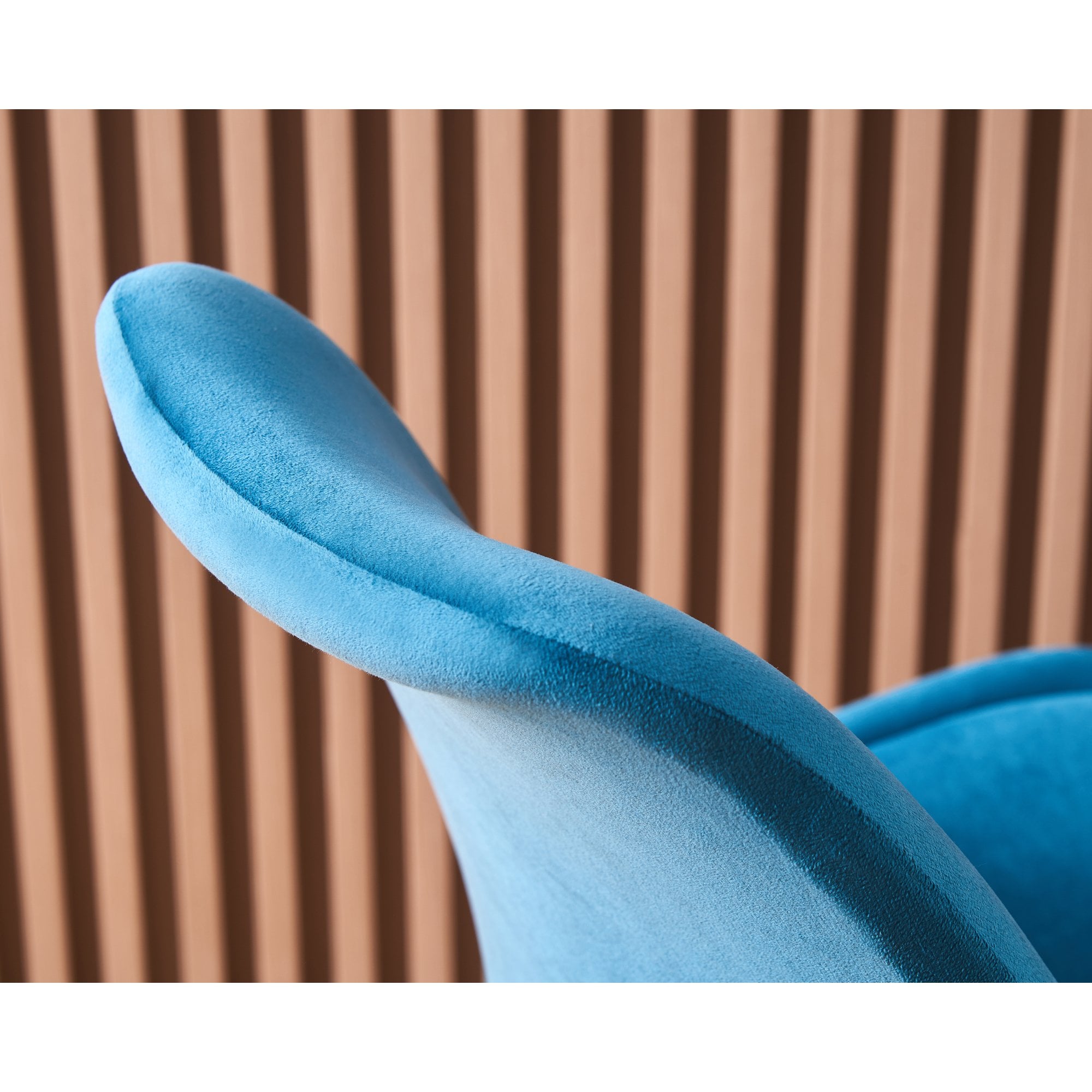 Sofia Velvet Dining Chair with Metal Legs - Retro Scandinavian Style - PN Home