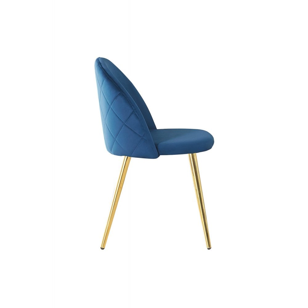 Lucia Deluxe Velvet Chair
