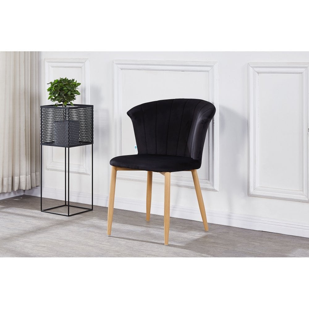 Elsa Velvet Dining Chair