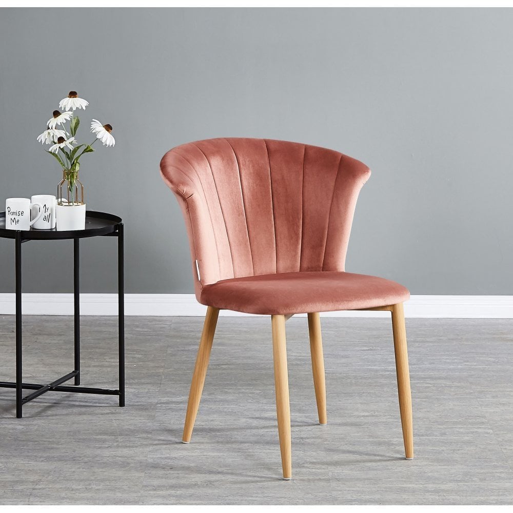 Elsa Velvet Dining Chair