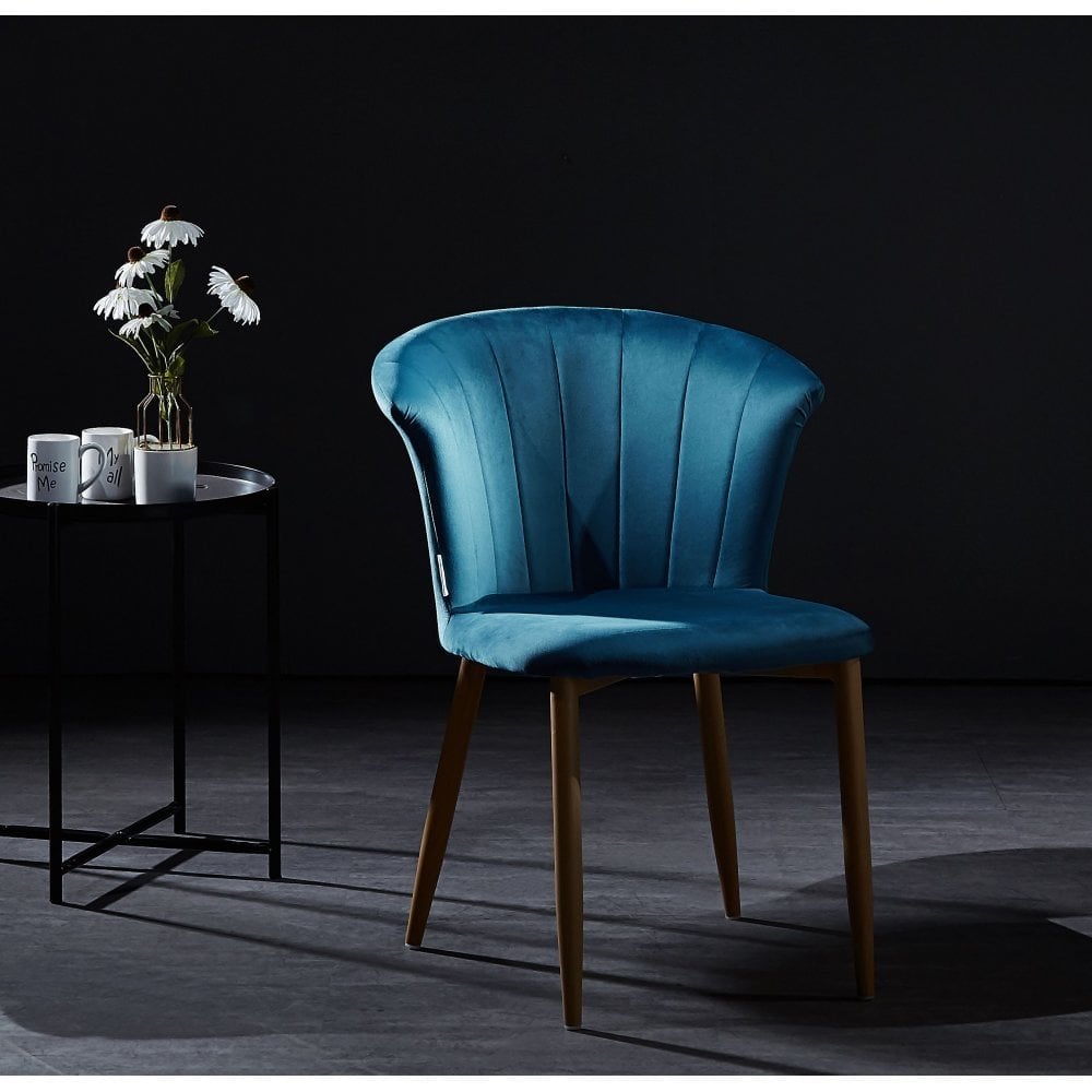 Elsa Velvet Dining Chair