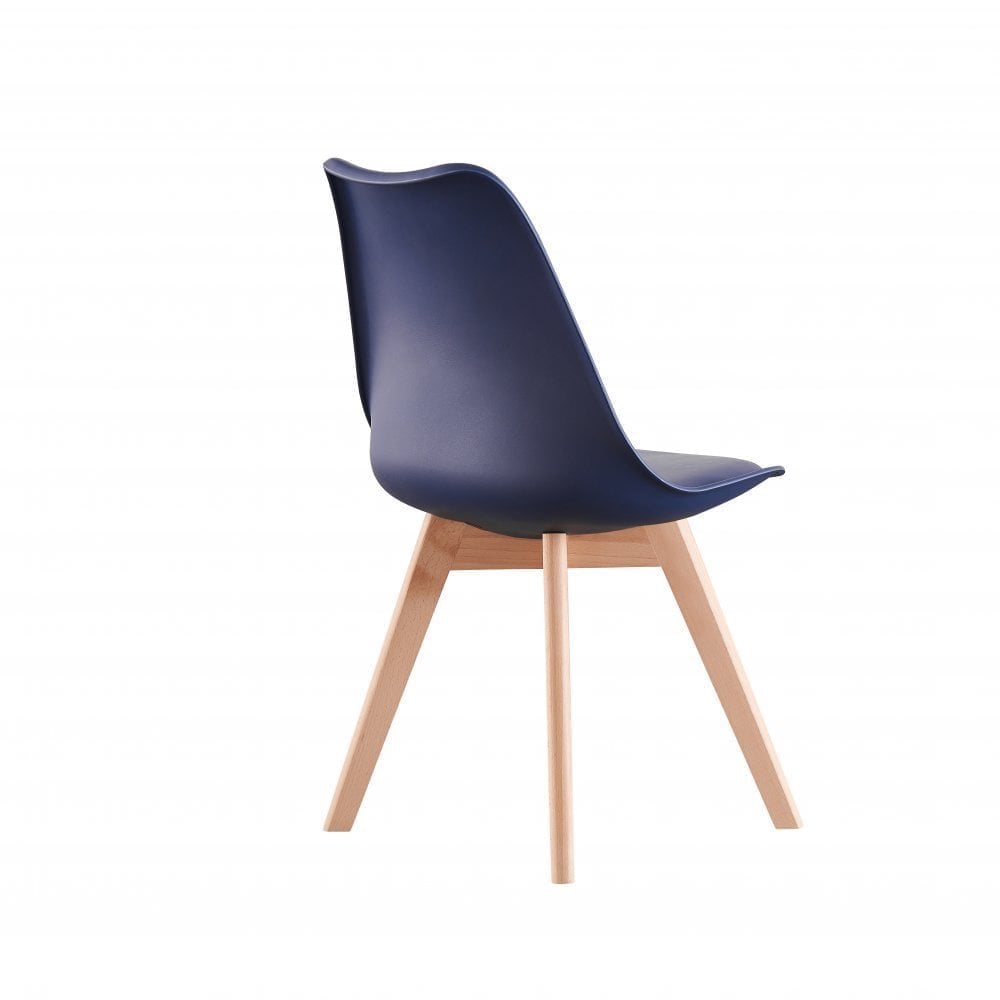 Wooden legs dining chair