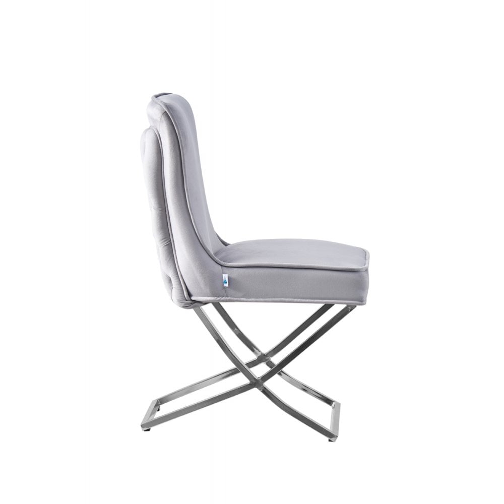 Trafalgar Velvet Dining Chair