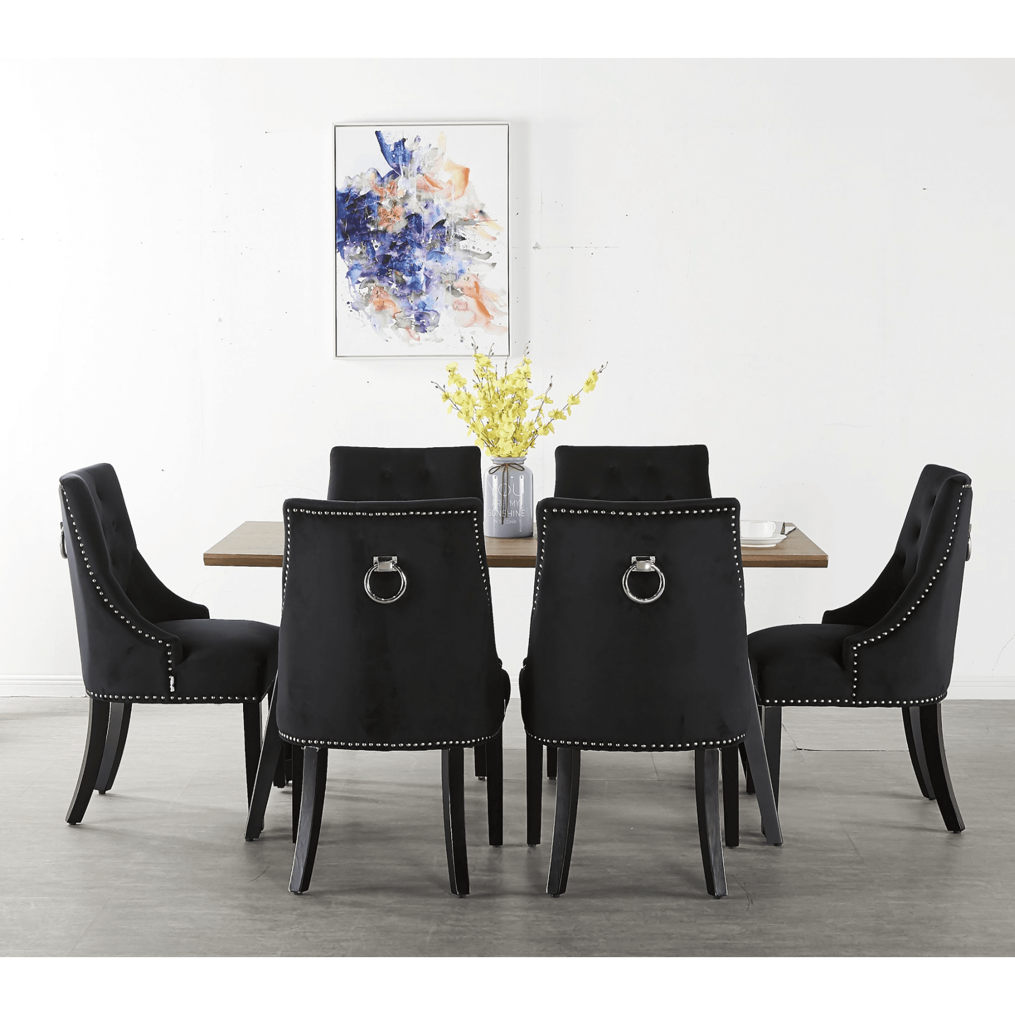 Windsor dining chair deep cushioned