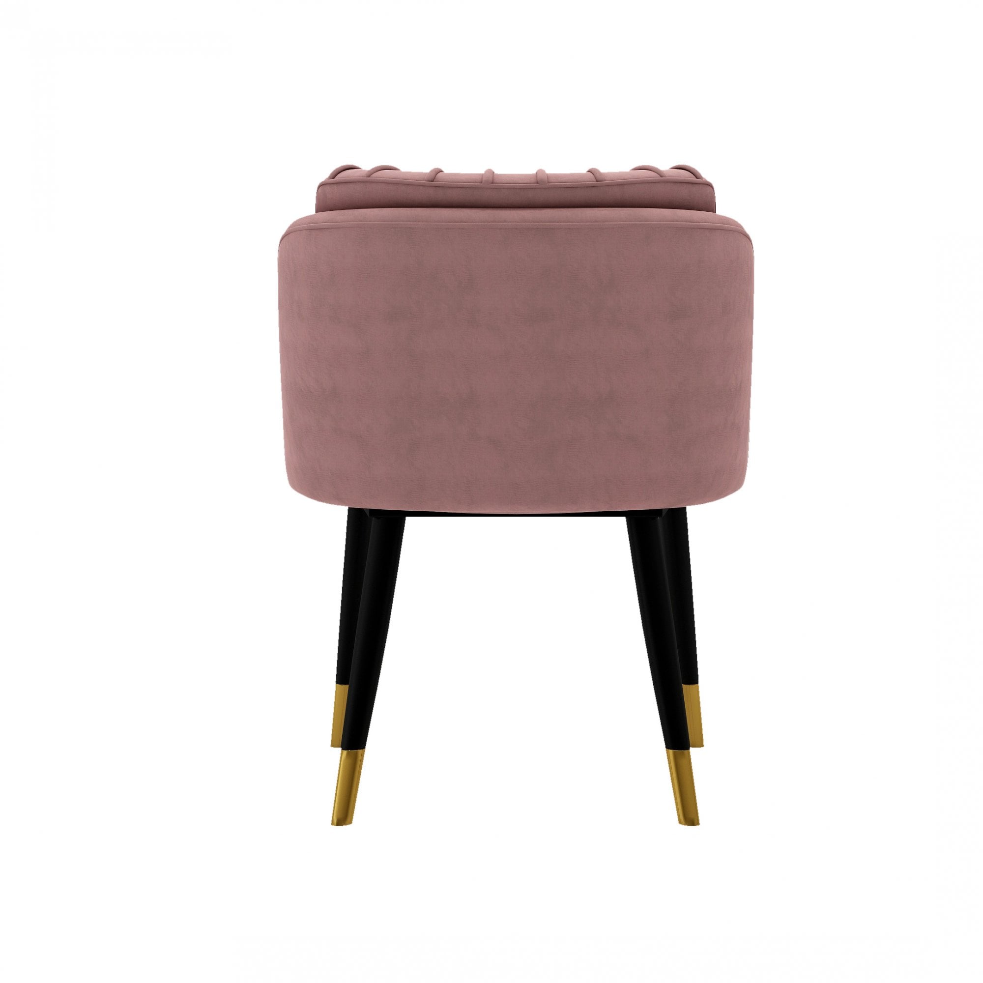 Milano Duke LUX Dining Set | a Oak Dining Table & 6 Dining Chairs with Gold End Caps