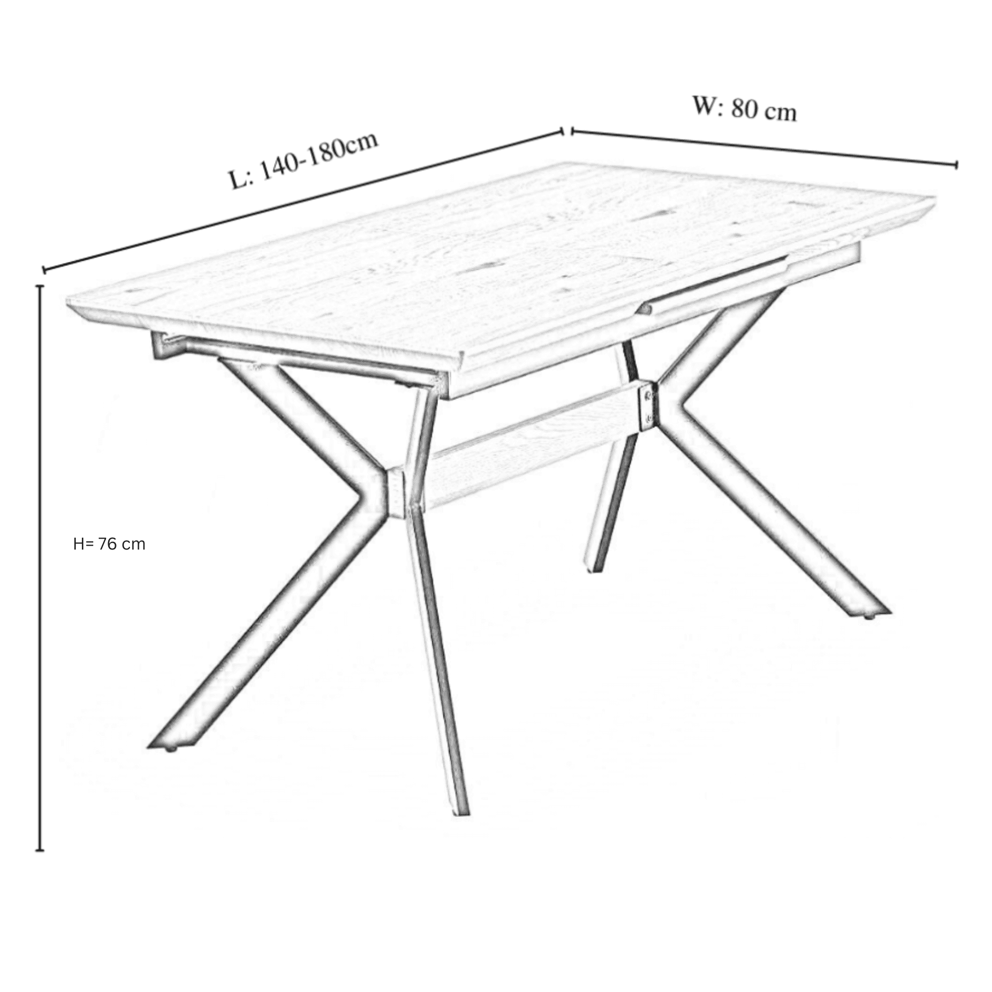 Milano Blaze LUX Dining Set | a White EXTENDABLE Dining Table & 6 Velvet Dining Chairs with Silver End Caps - PN Home