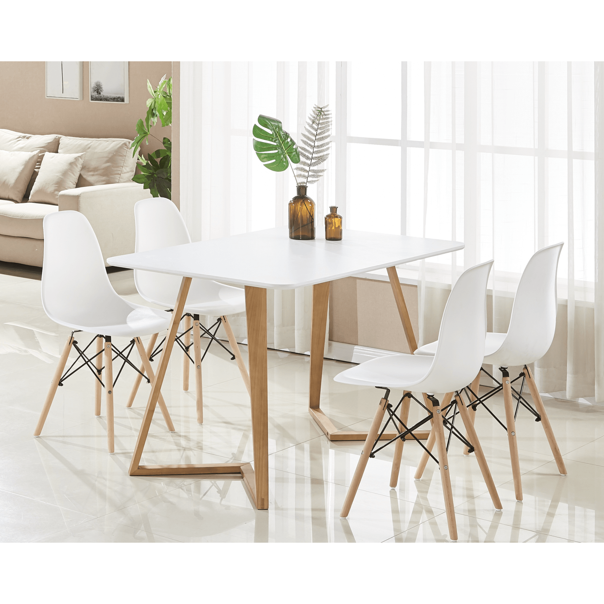 Eiffel Dining Chair Black