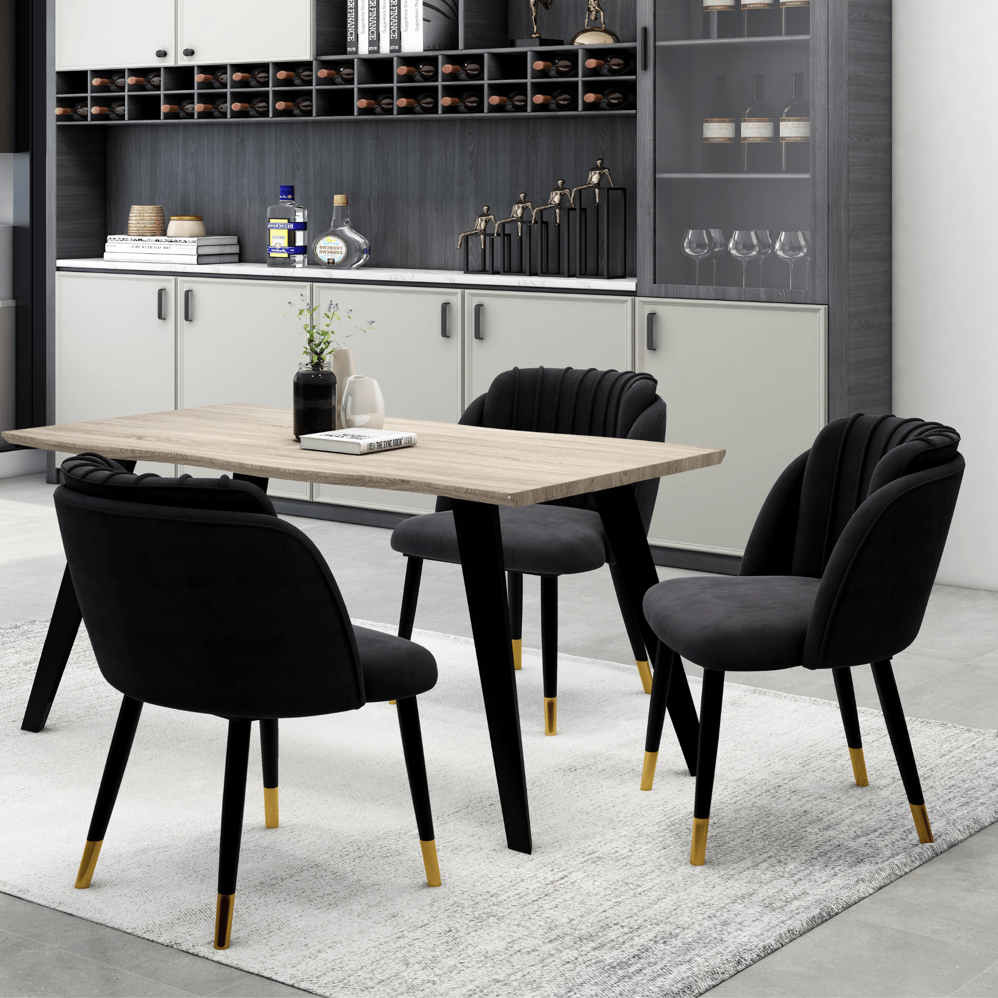 Milano velvet dining chair - PN Home