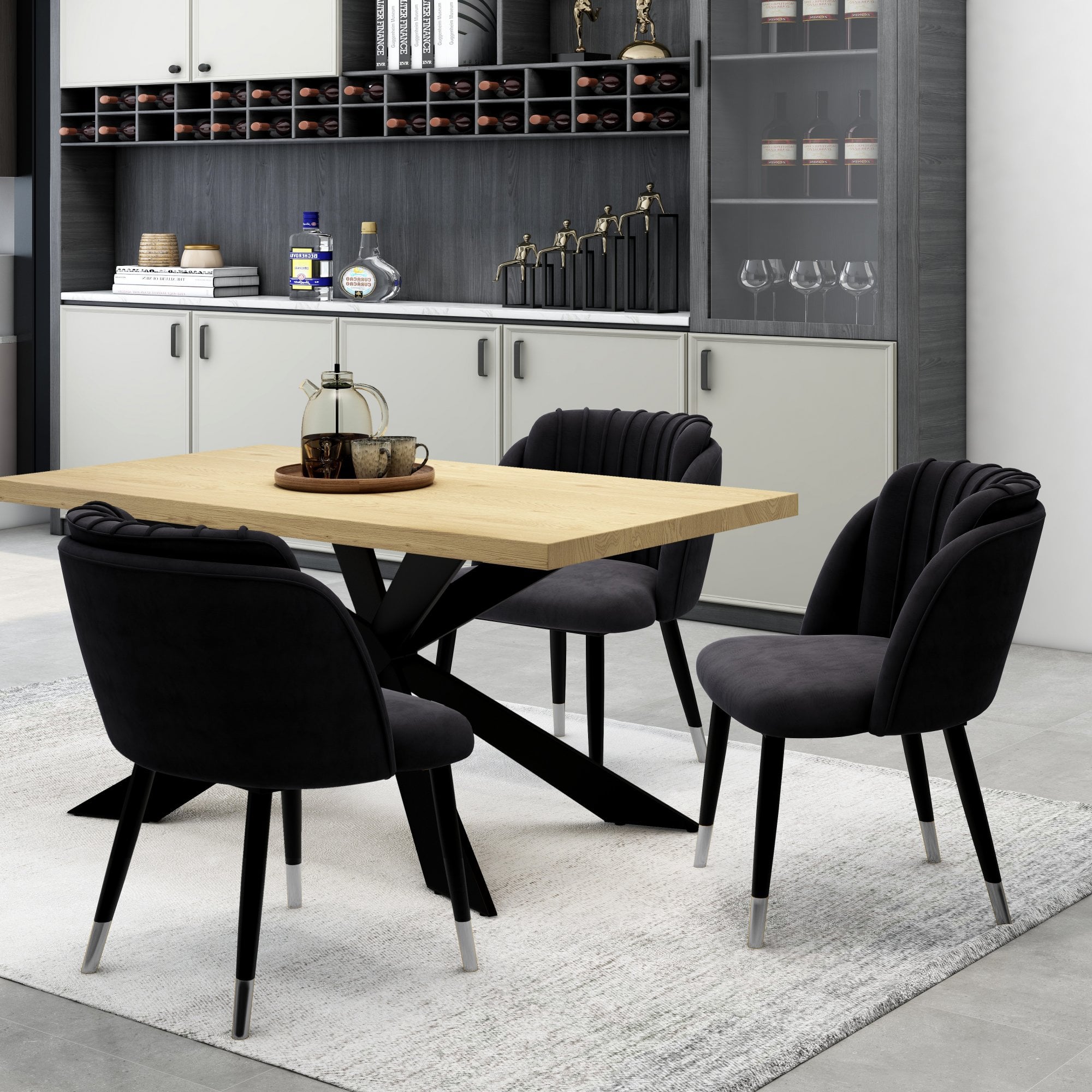 Milano velvet dining chair - PN Home