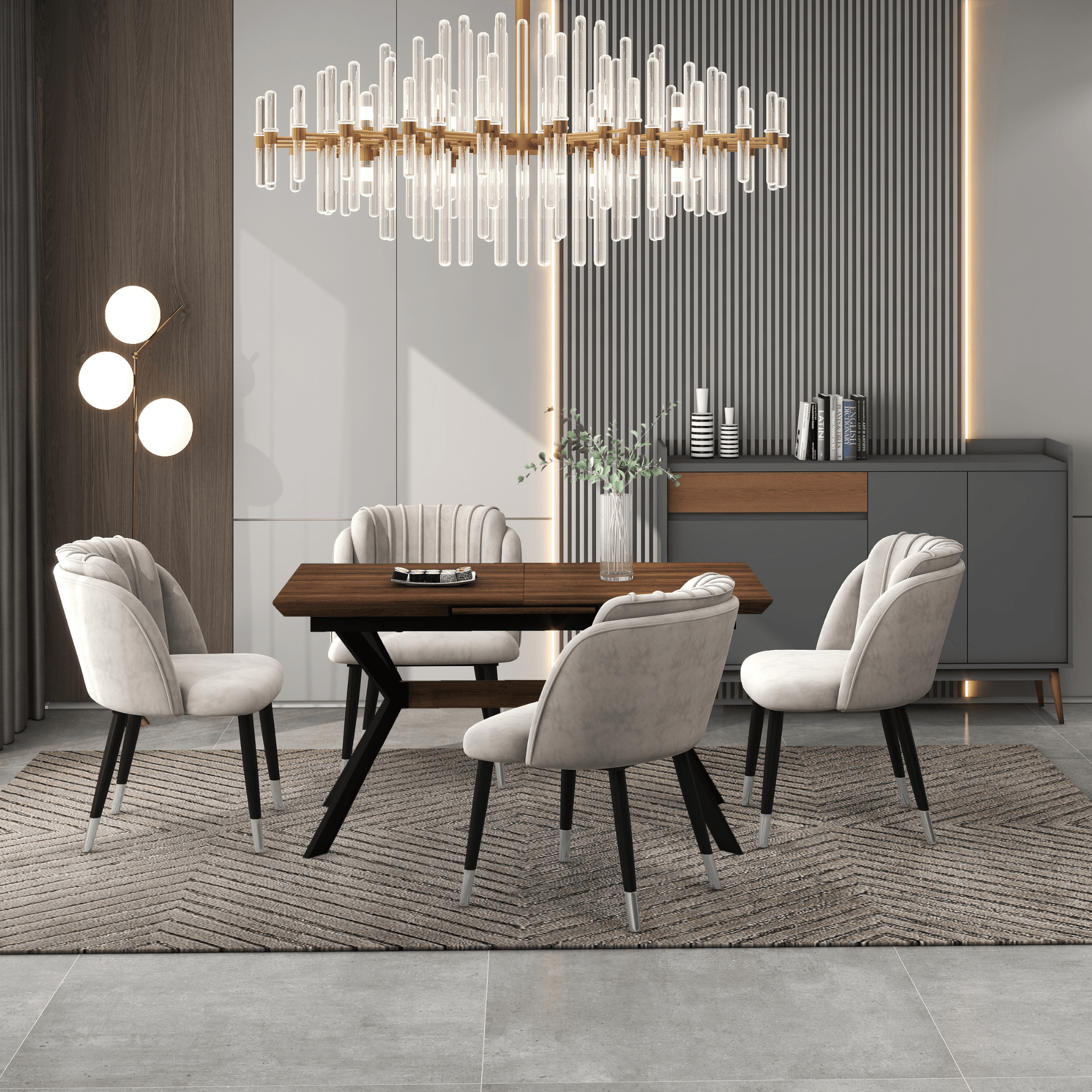 Milano velvet dining chair - PN Home