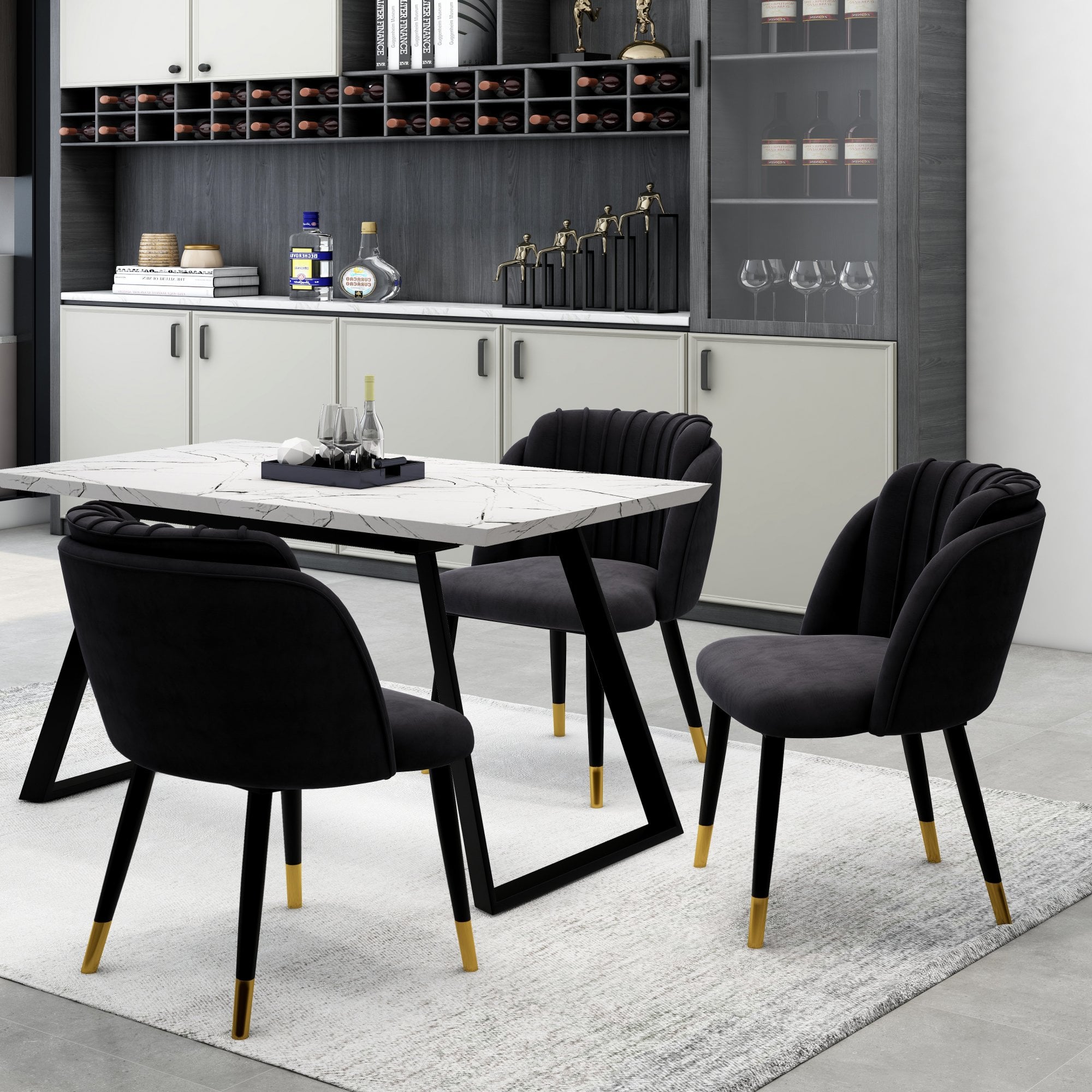 Milano velvet dining chair - PN Home