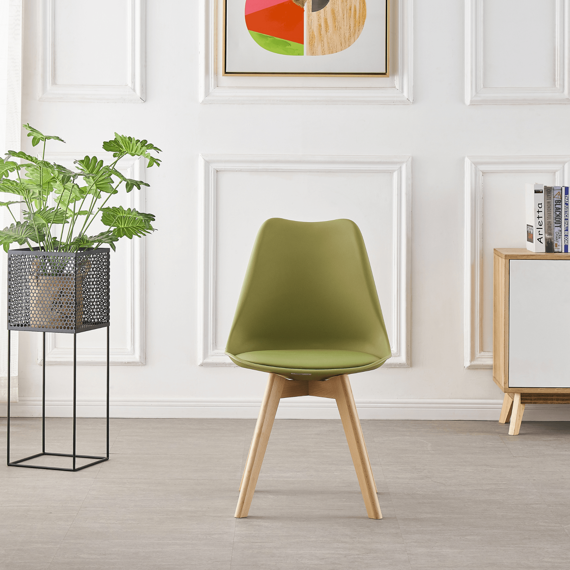 Jamie Lorenzo Halo Round Dining Set of 2 - PN Home