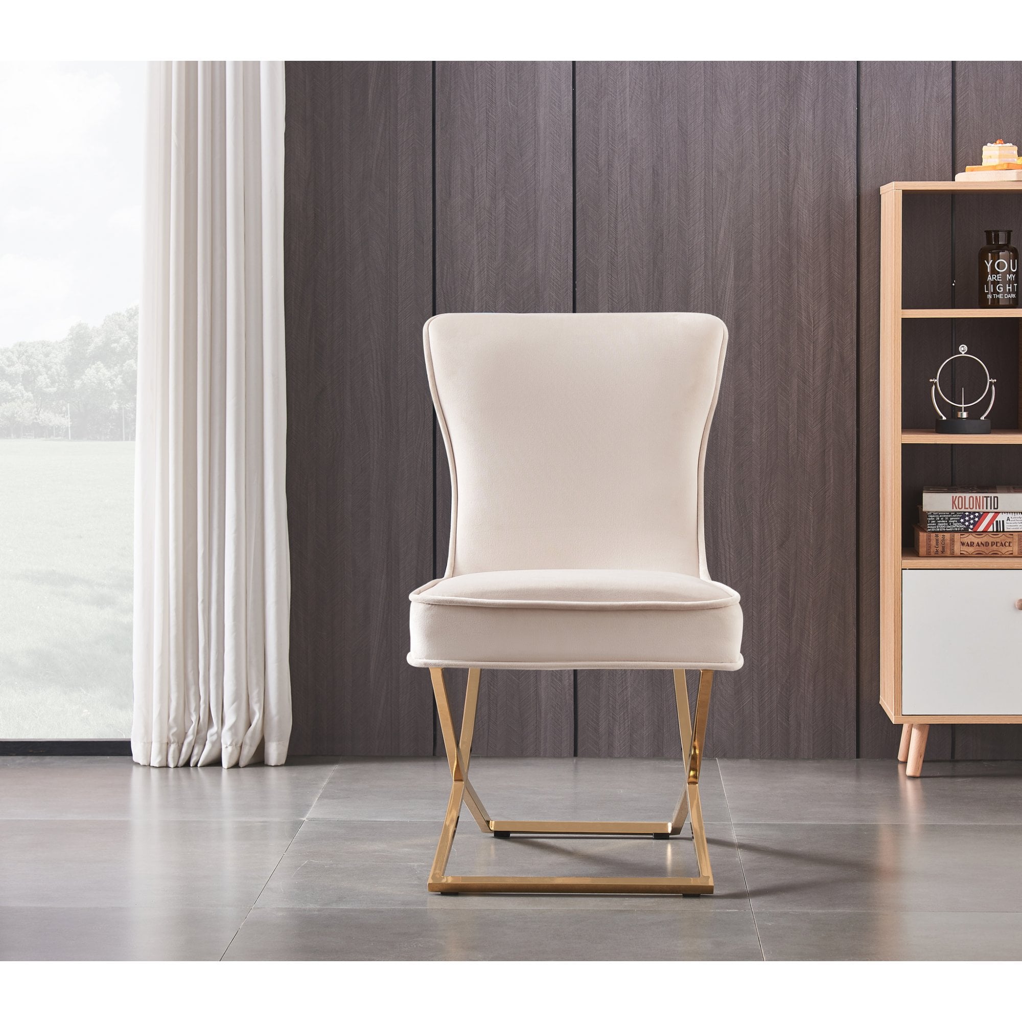 Trafalgar Velvet Dining Chair