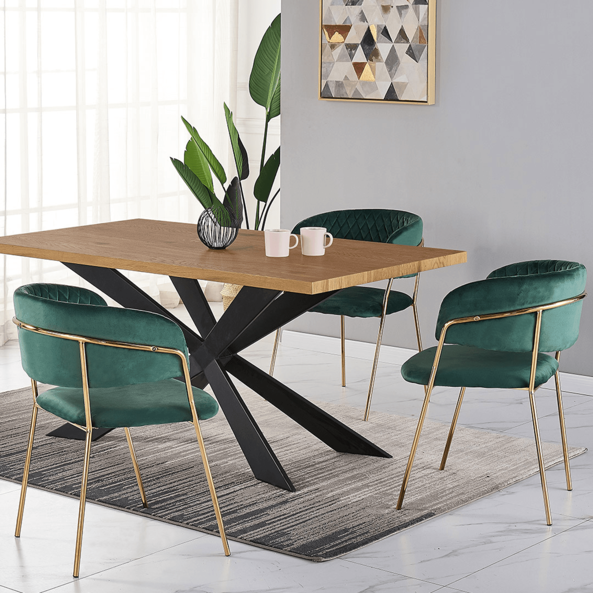 Atarah Duke LUX Dining Set - PN Home