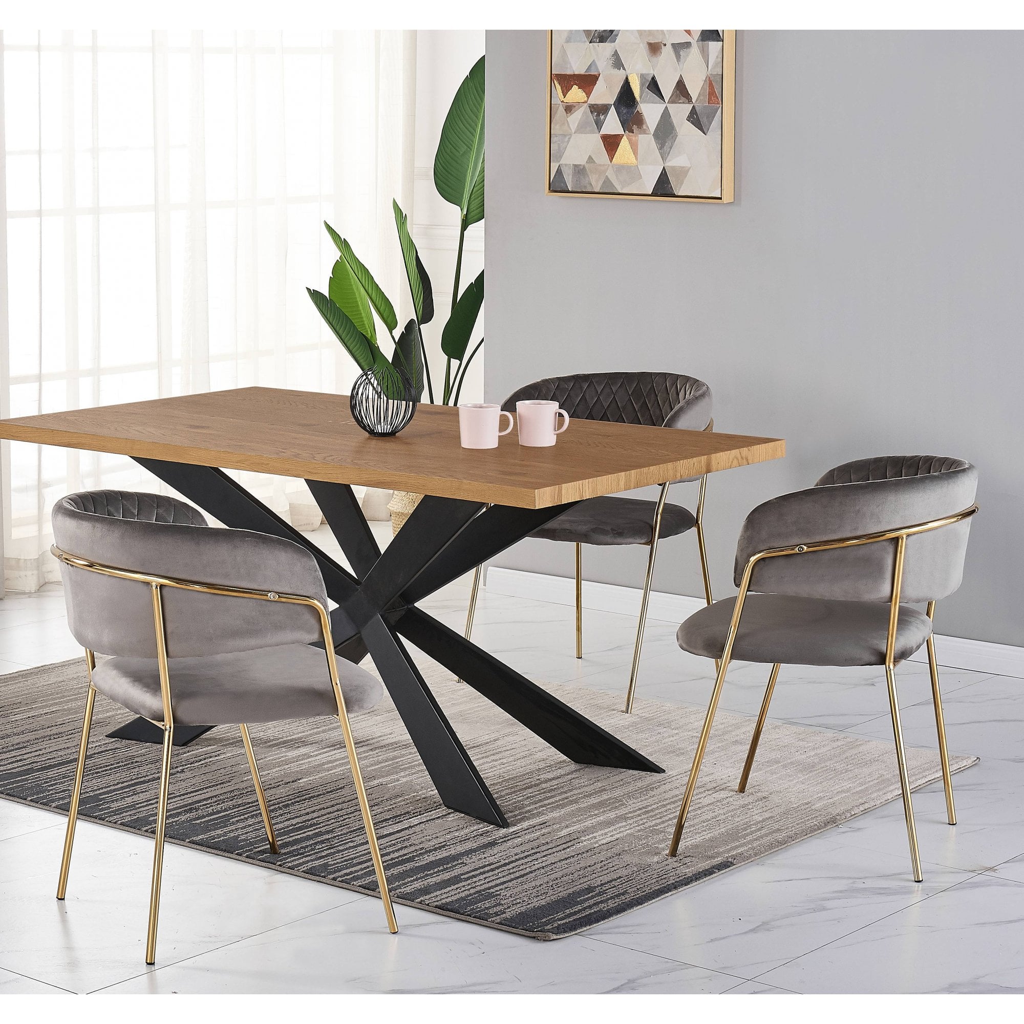 Atarah Duke LUX Dining Set - PN Home