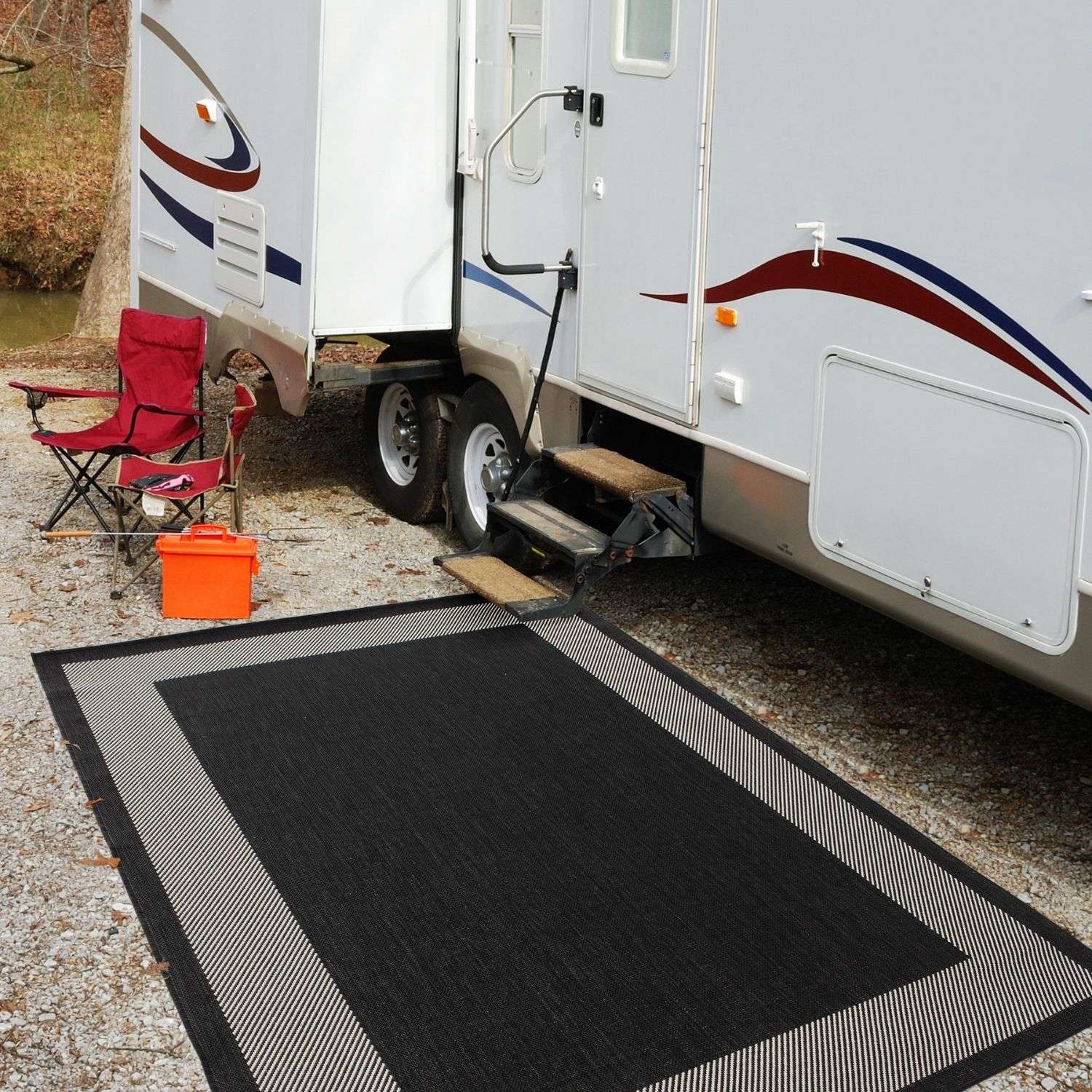 Ecology Outdoor Rug Black | 200bl - PN Home