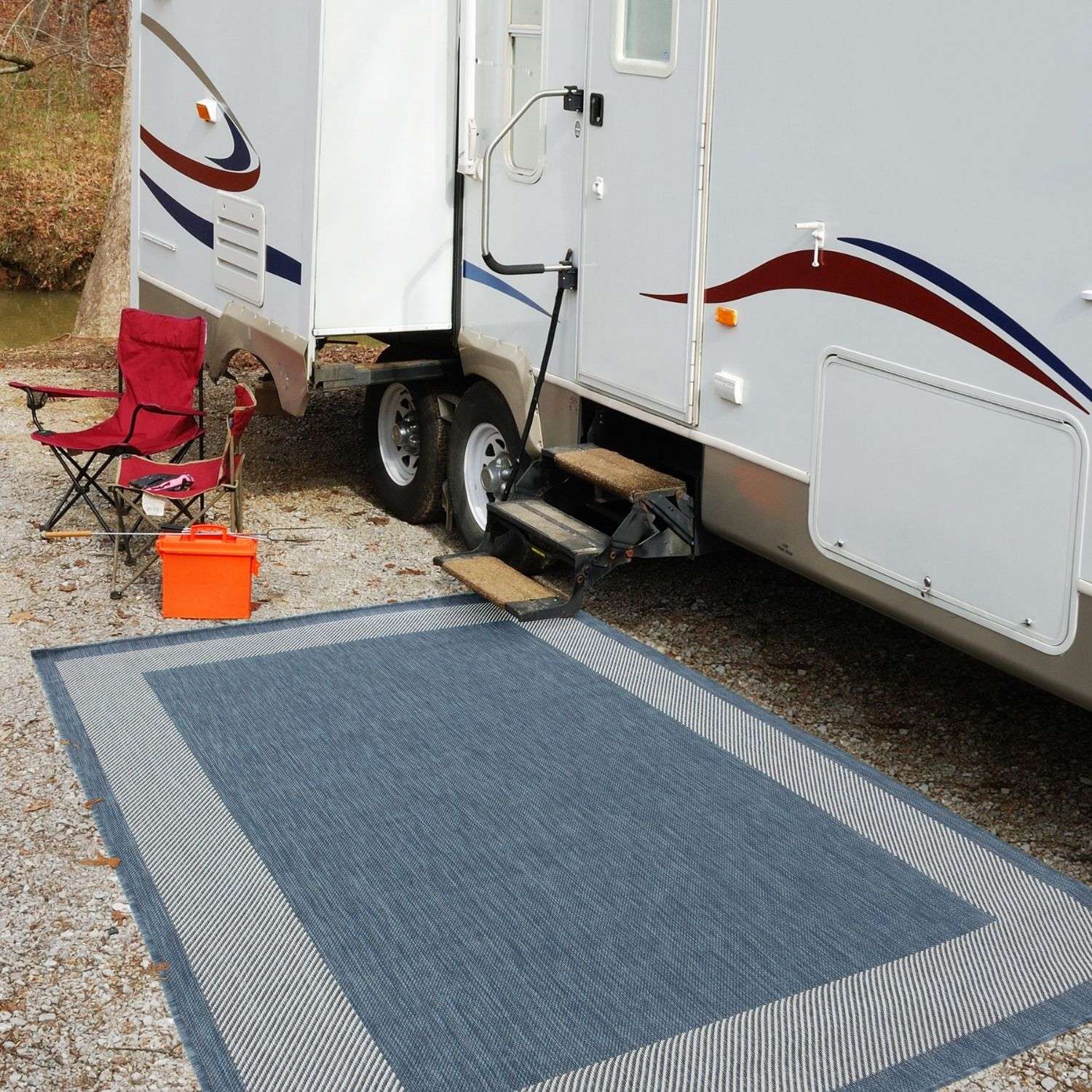 Ecology Outdoor Rug Blue | 200blu - PN Home