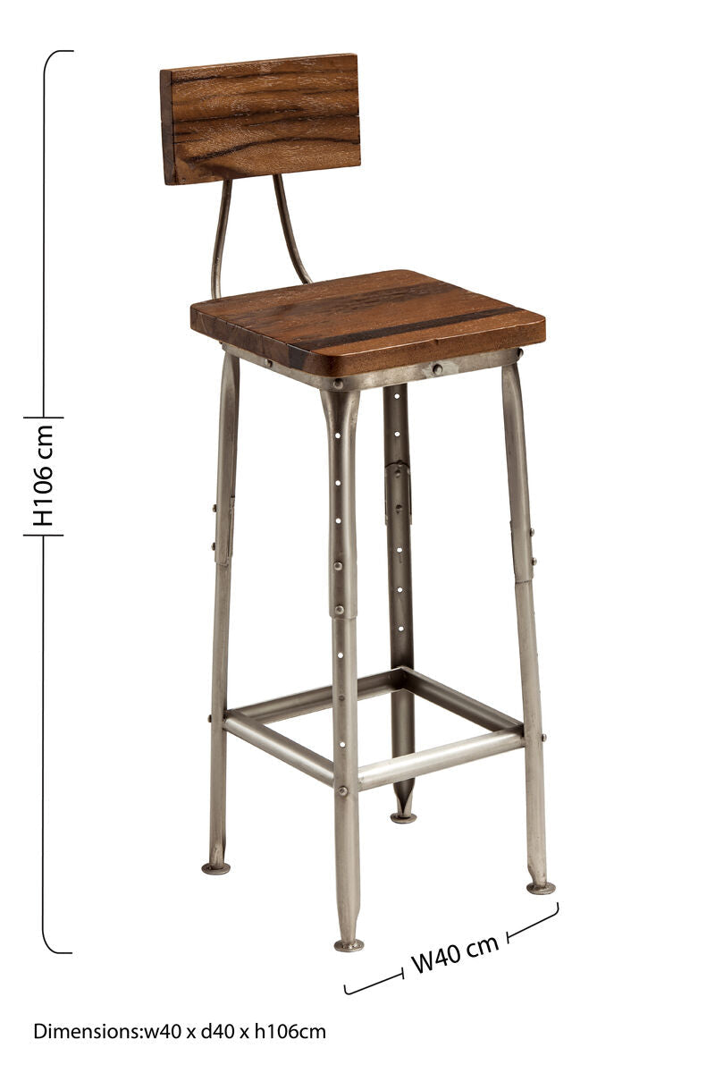 Apex Industrial Bar Chair - PN Home