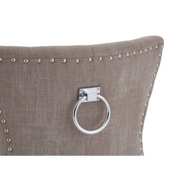 Regents Park Mink Linen Dining Chair - PN Home