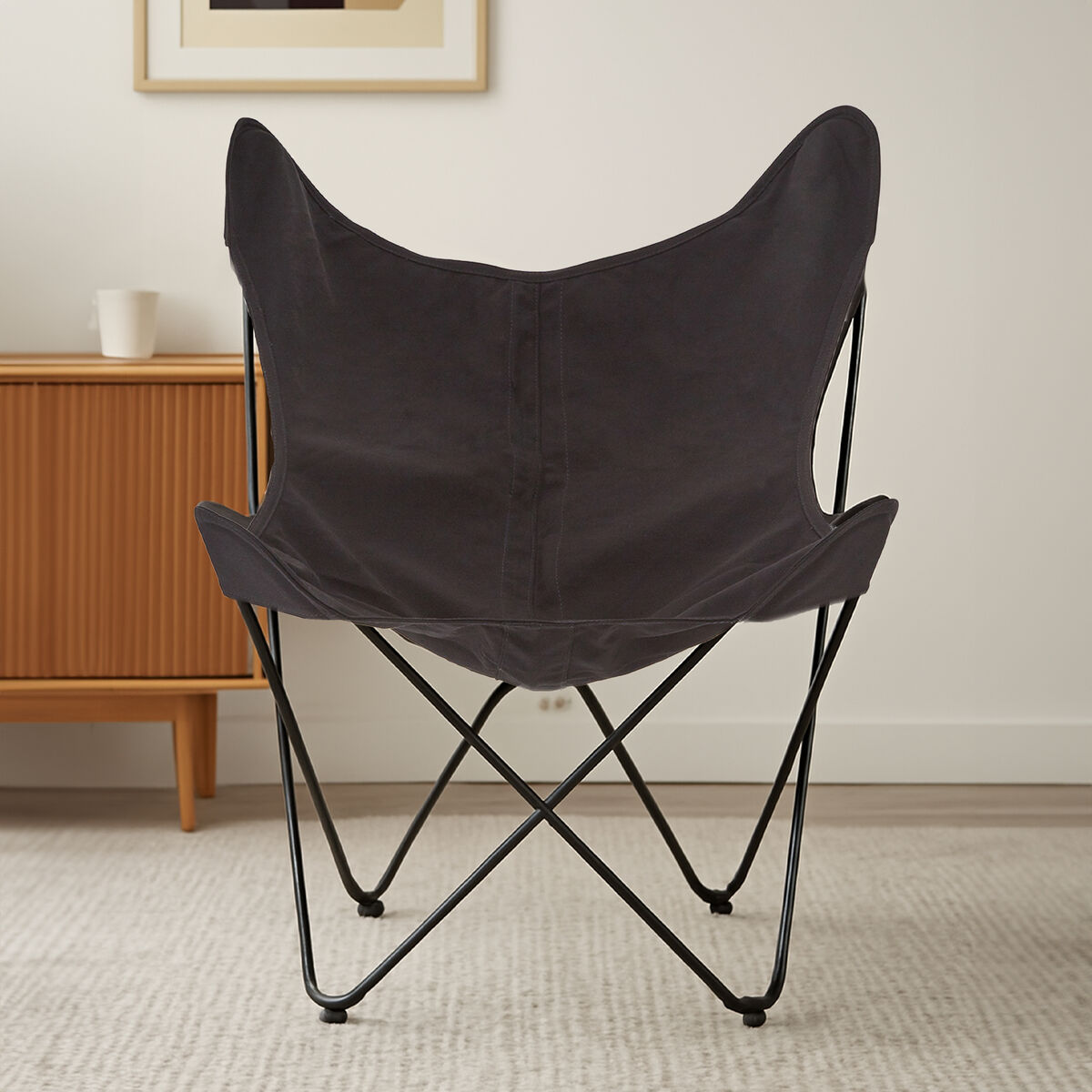 Papillon Black Butterfly Chair - PN Home