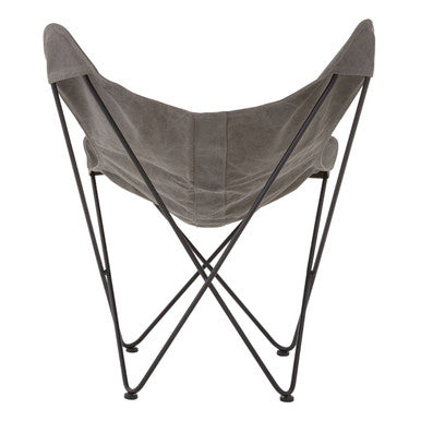 Papillon Grey Butterfly Chair - PN Home