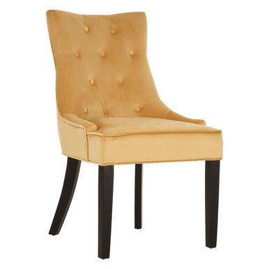 Daxton Ochre Velvet Dining Chair - PN Home