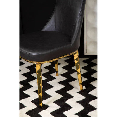 Forli Black Dining Chair - PN Home
