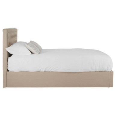 Hannah Beige Ottoman Double Bed - PN Home