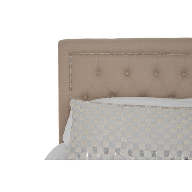 Hannah Beige Ottoman Double Bed - PN Home