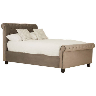 Orlando Grey Ottoman Double Bed - PN Home