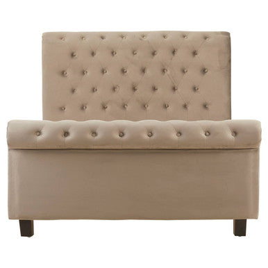 Orlando Grey Ottoman Double Bed - PN Home