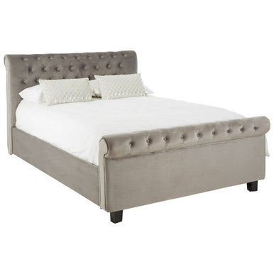 Orlando Grey Ottoman King Bed - PN Home