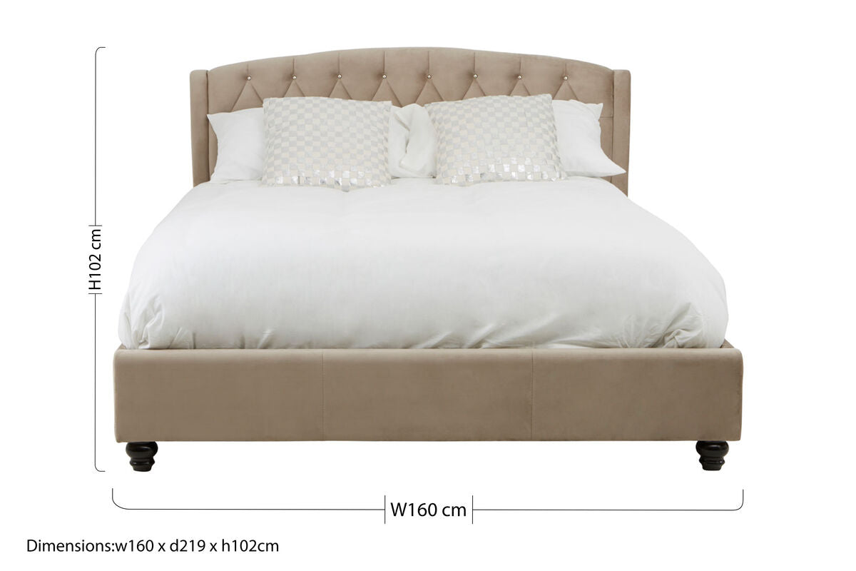 Josephine Mink King Bed - PN Home