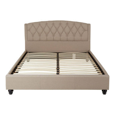 Josephine Beige King Bed - PN Home