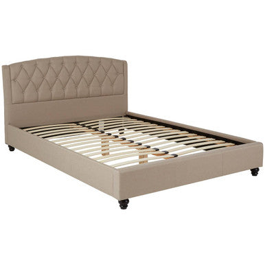 Josephine Beige King Bed - PN Home