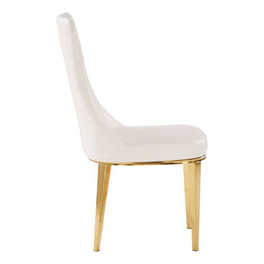 Forli White Dining Chair - PN Home