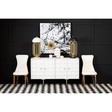 Forli White Dining Chair - PN Home